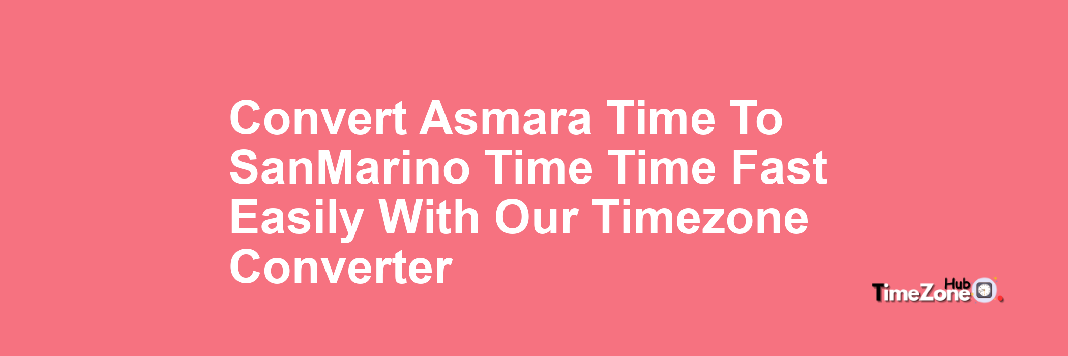 Asmara Time to San_Marino Time