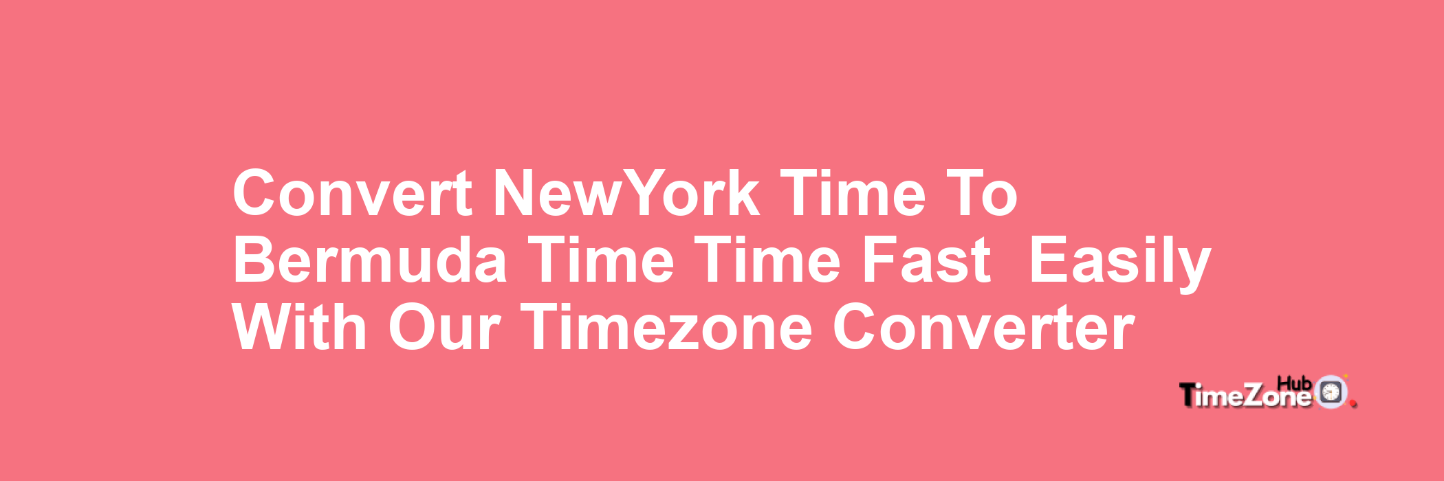 New_York Time to Bermuda Time