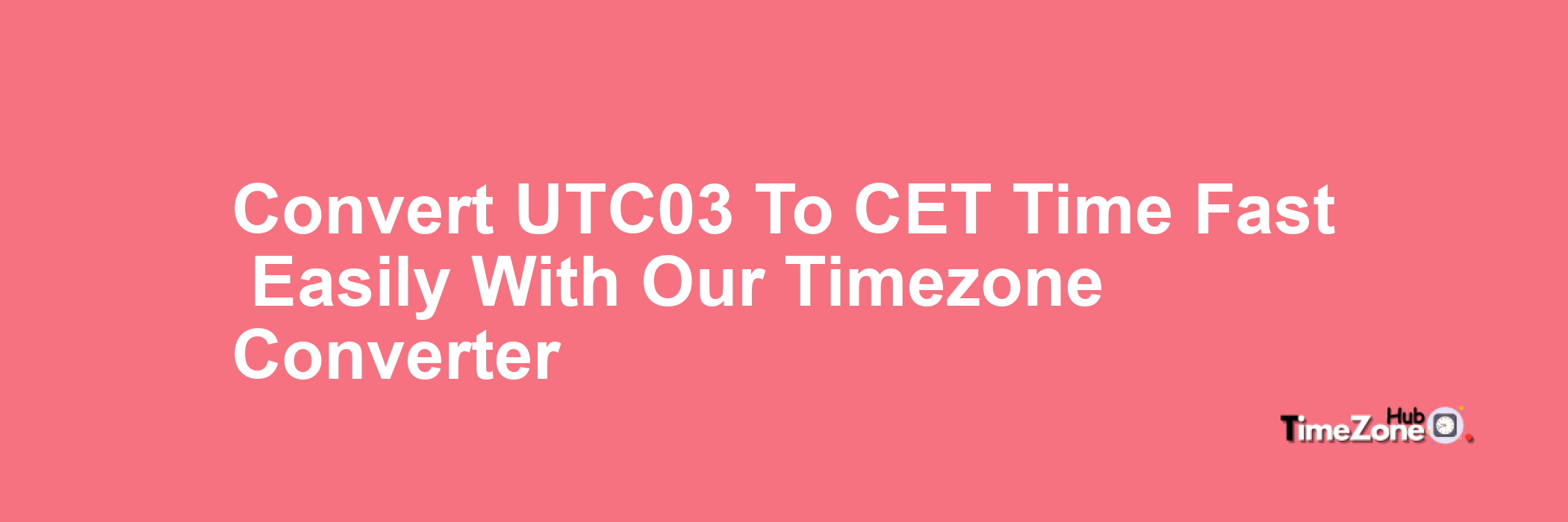 UTC+03 to CET