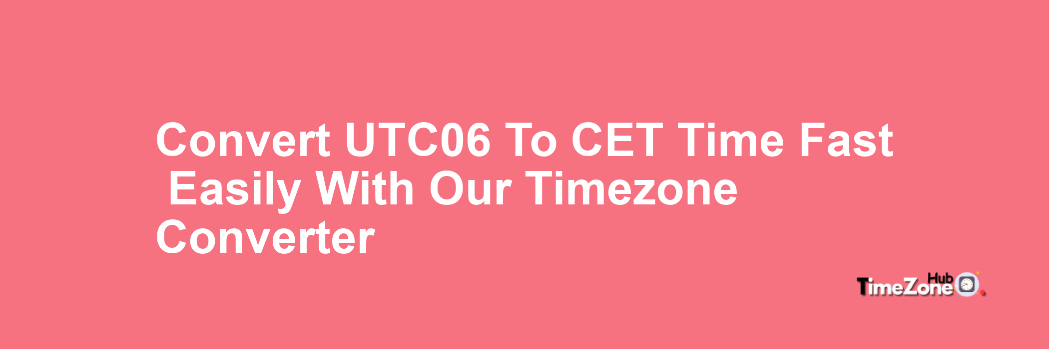 UTC+06 to CET
