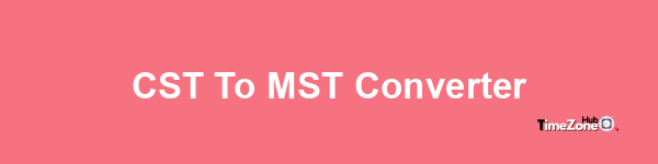 CST to MST Converter