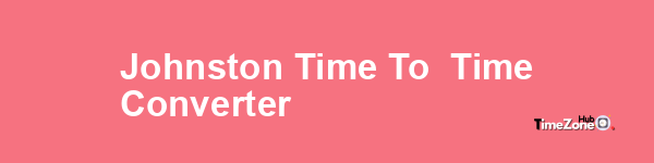 Johnston Time to  Time Converter