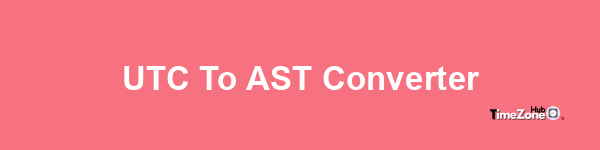 UTC to AST Converter
